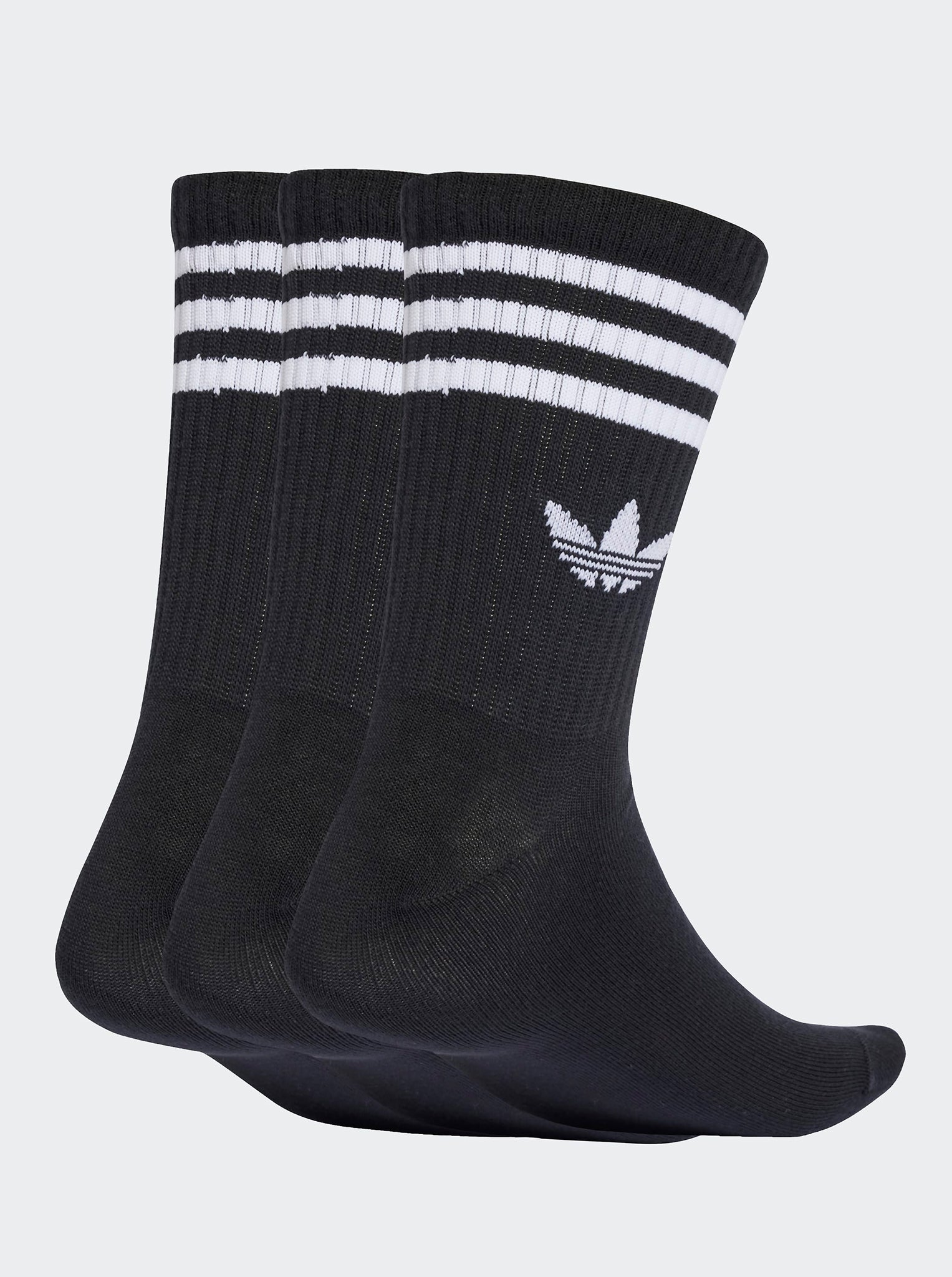 3-Stripes Crew Socks 3 Pairs