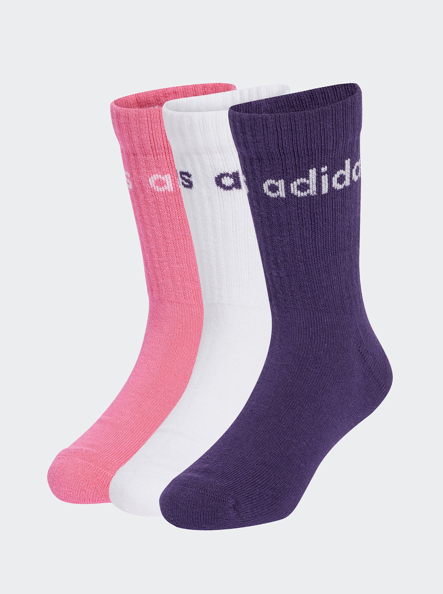 Linear Crew Socks 3 Pack Kids