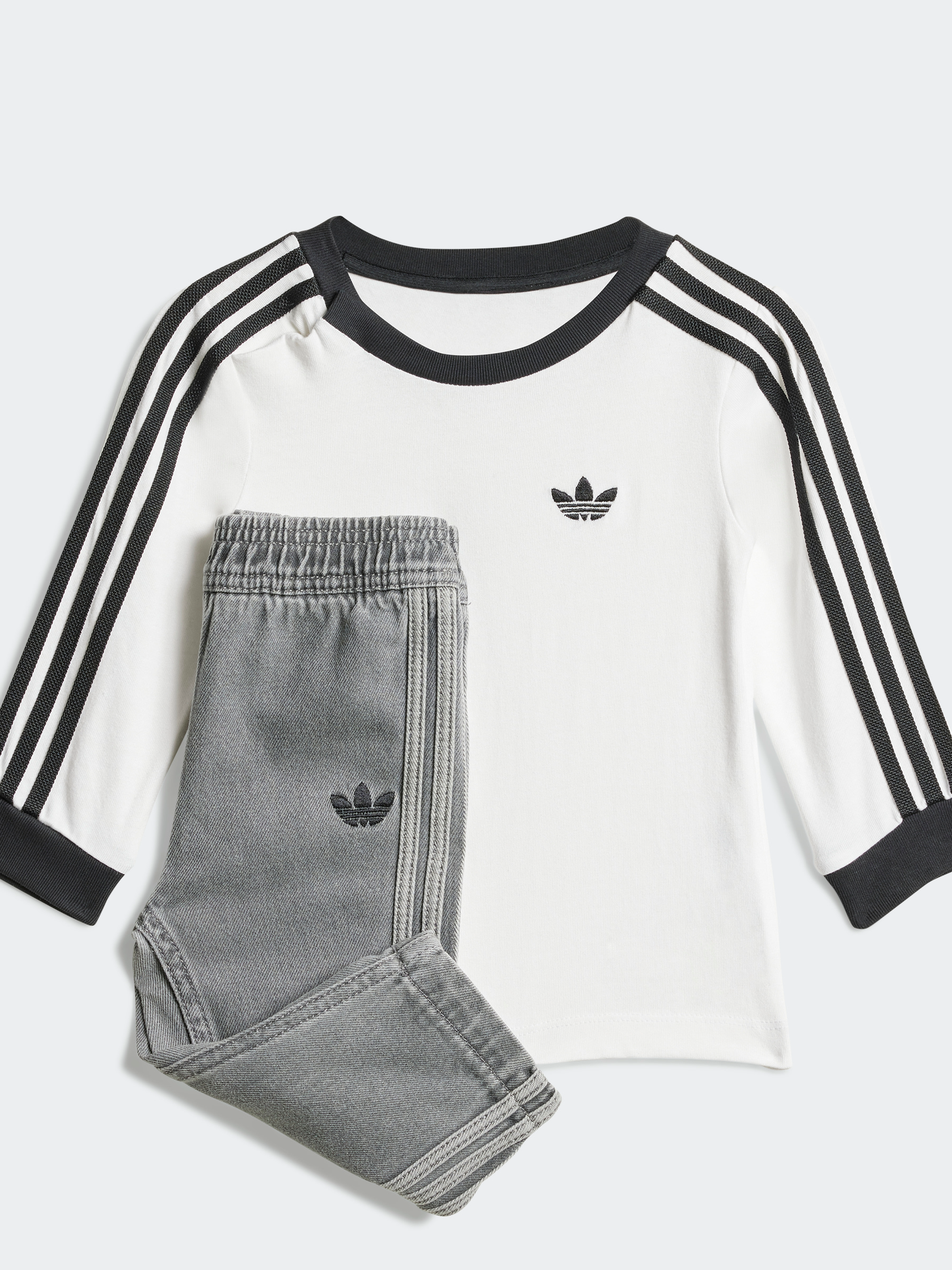 Denim Long Sleeve Set Infants