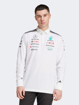 Mercedes AMG Petronas Formula One Team Long Sleeve Polo Shirt