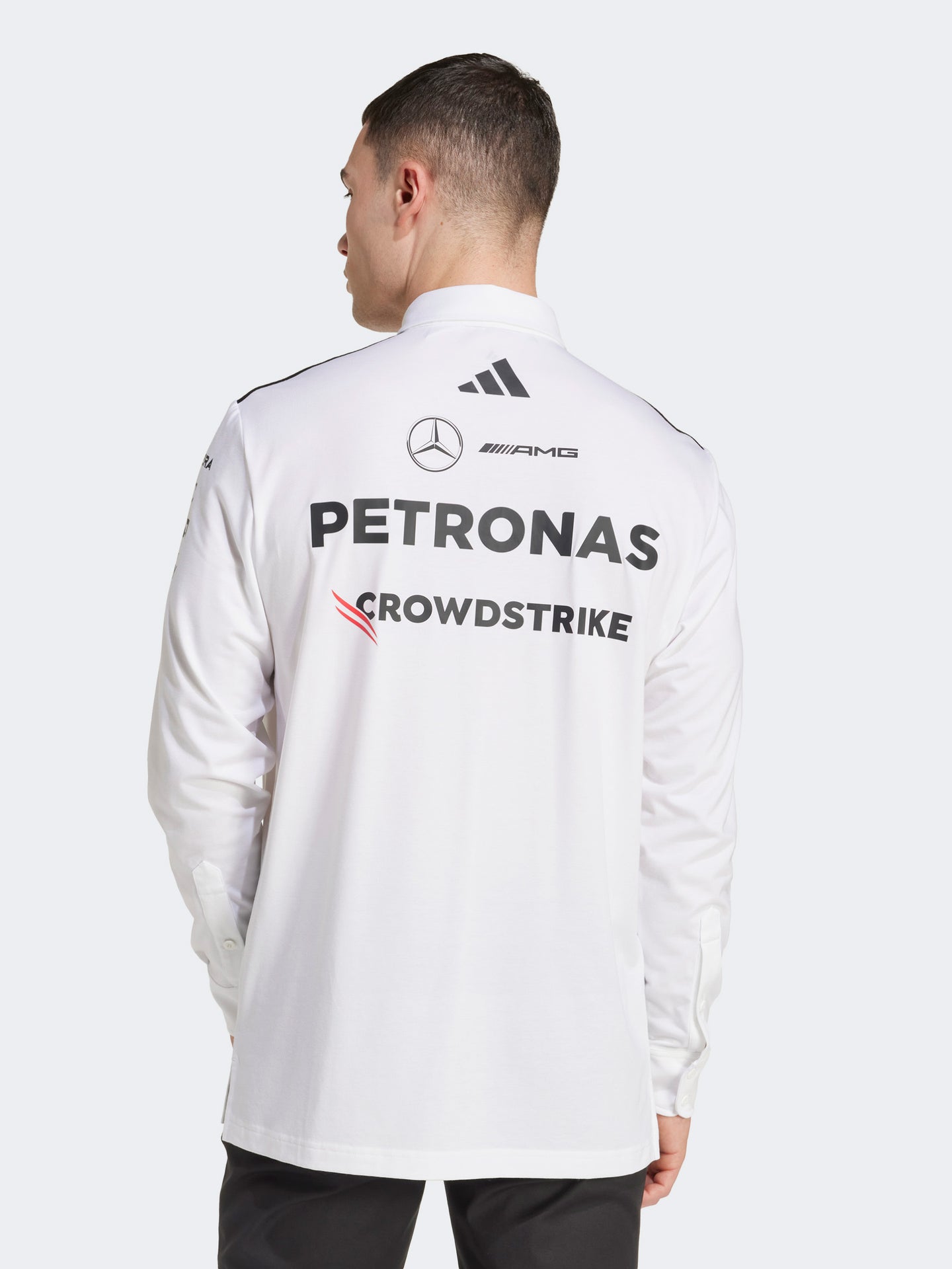 Mercedes AMG Petronas Formula One Team Long Sleeve Polo Shirt