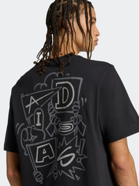 Stadium Crowd Loose Graphic T-Shirt
