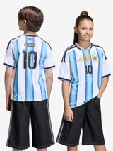 Argentina 26 Home Replica Messi Jersey Youth
