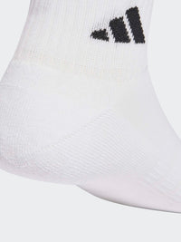 Cushioned Sportswear Ankle Socks 3 Pair Pack Unisex