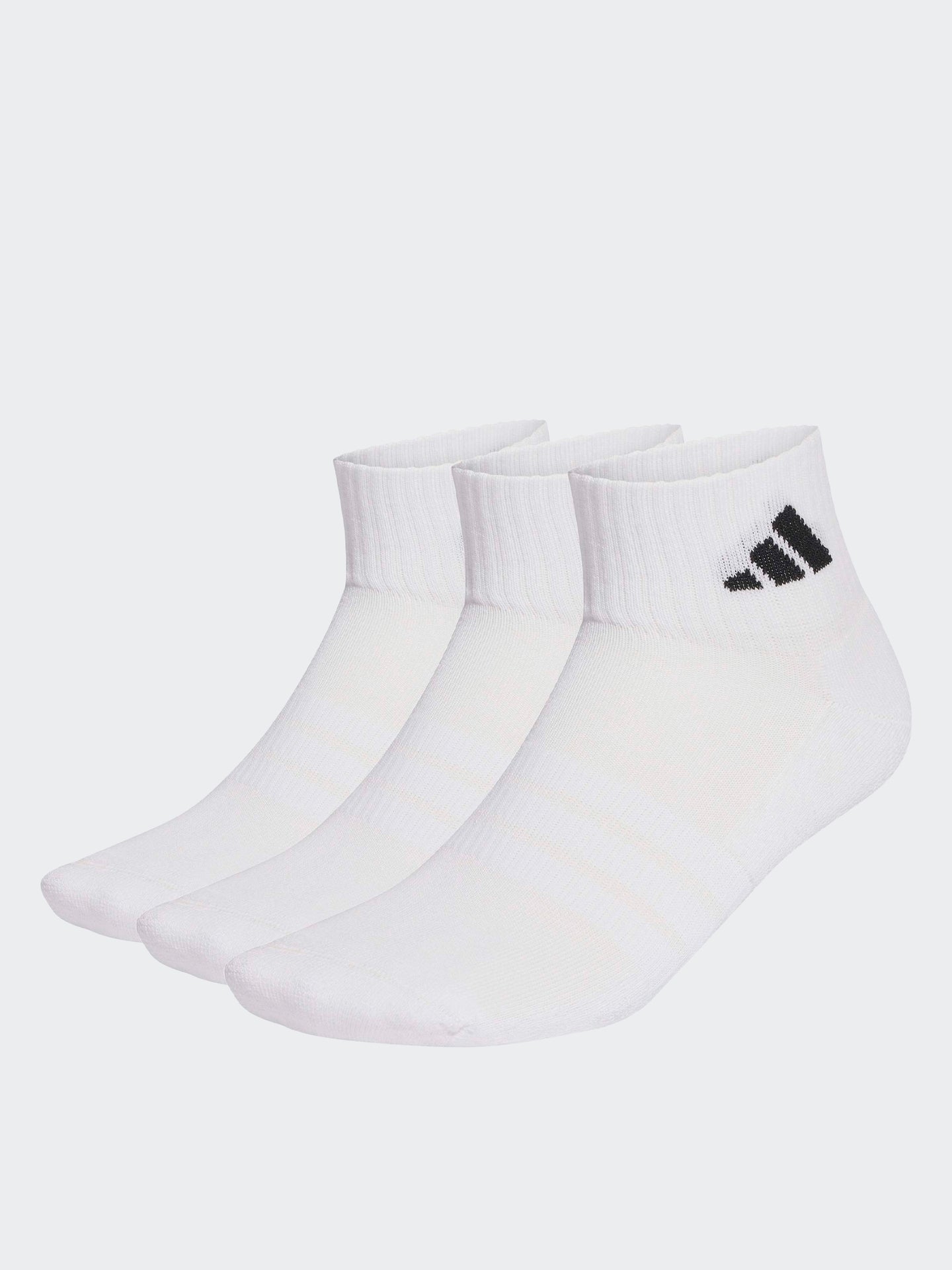 Cushioned Sportswear Ankle Socks 3 Pair Pack Unisex