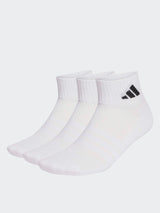 Cushioned Sportswear Ankle Socks 3 Pair Pack Unisex