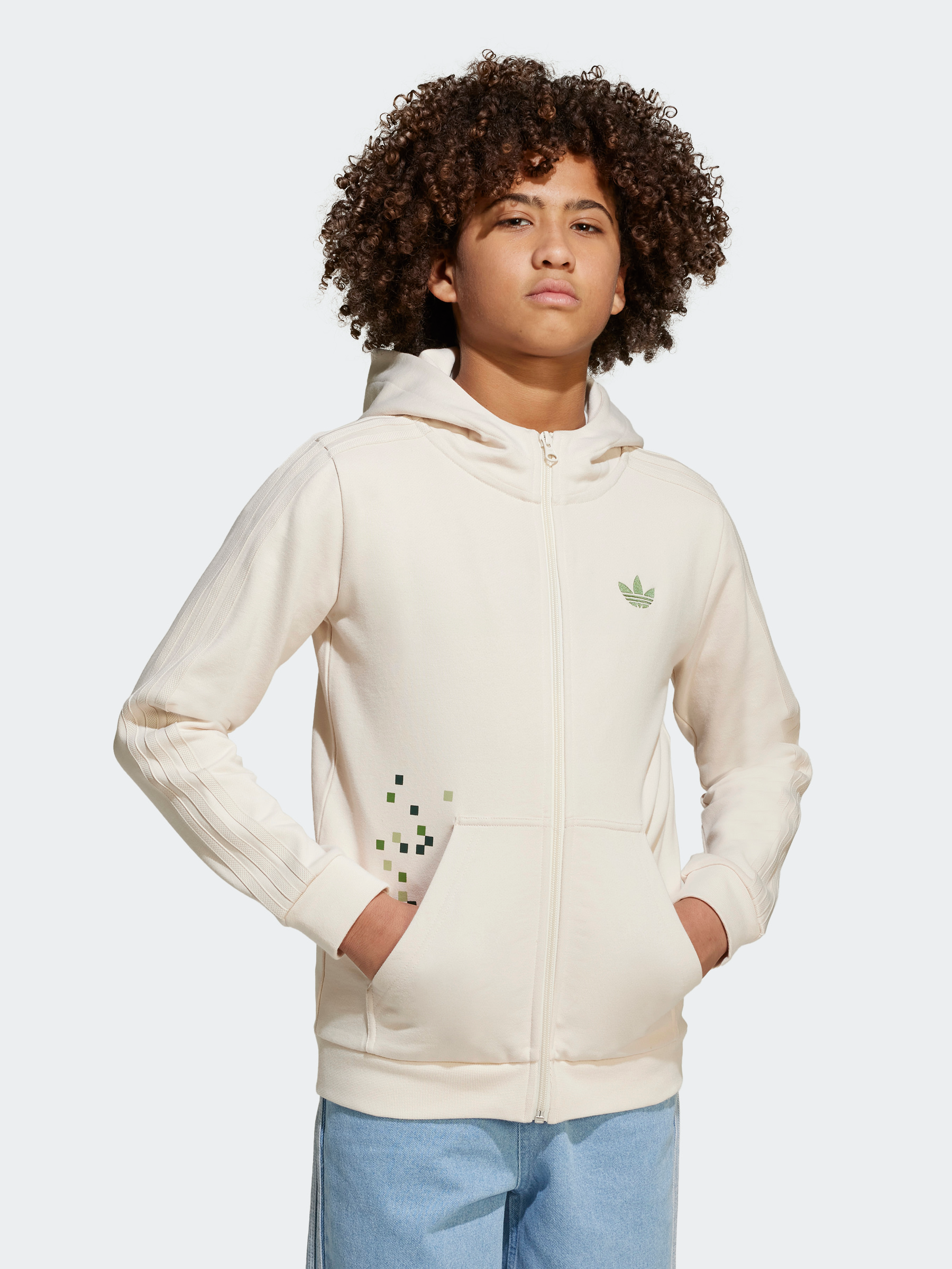adidas Originals X Minecraft Graphic Hoodie Kids