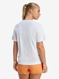 Adidas W Run Ess Tee - White