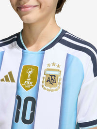 Argentina 26 Home Replica Messi Jersey Youth