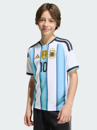 Argentina 26 Home Replica Messi Jersey Youth