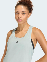 Workout Essentials Minimal Branding Racerback Tank Top