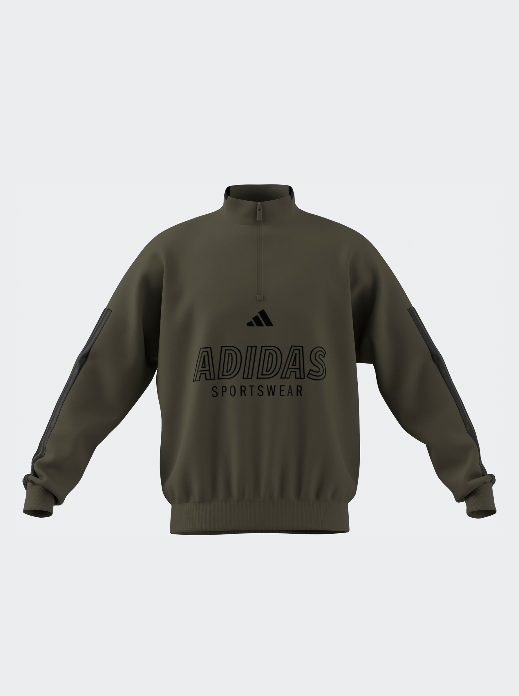 House of Tiro Fleece Half Zip Track Top
