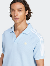 Waffle Knit Polo Shirt