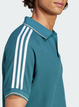 Waffle Knit Polo Shirt