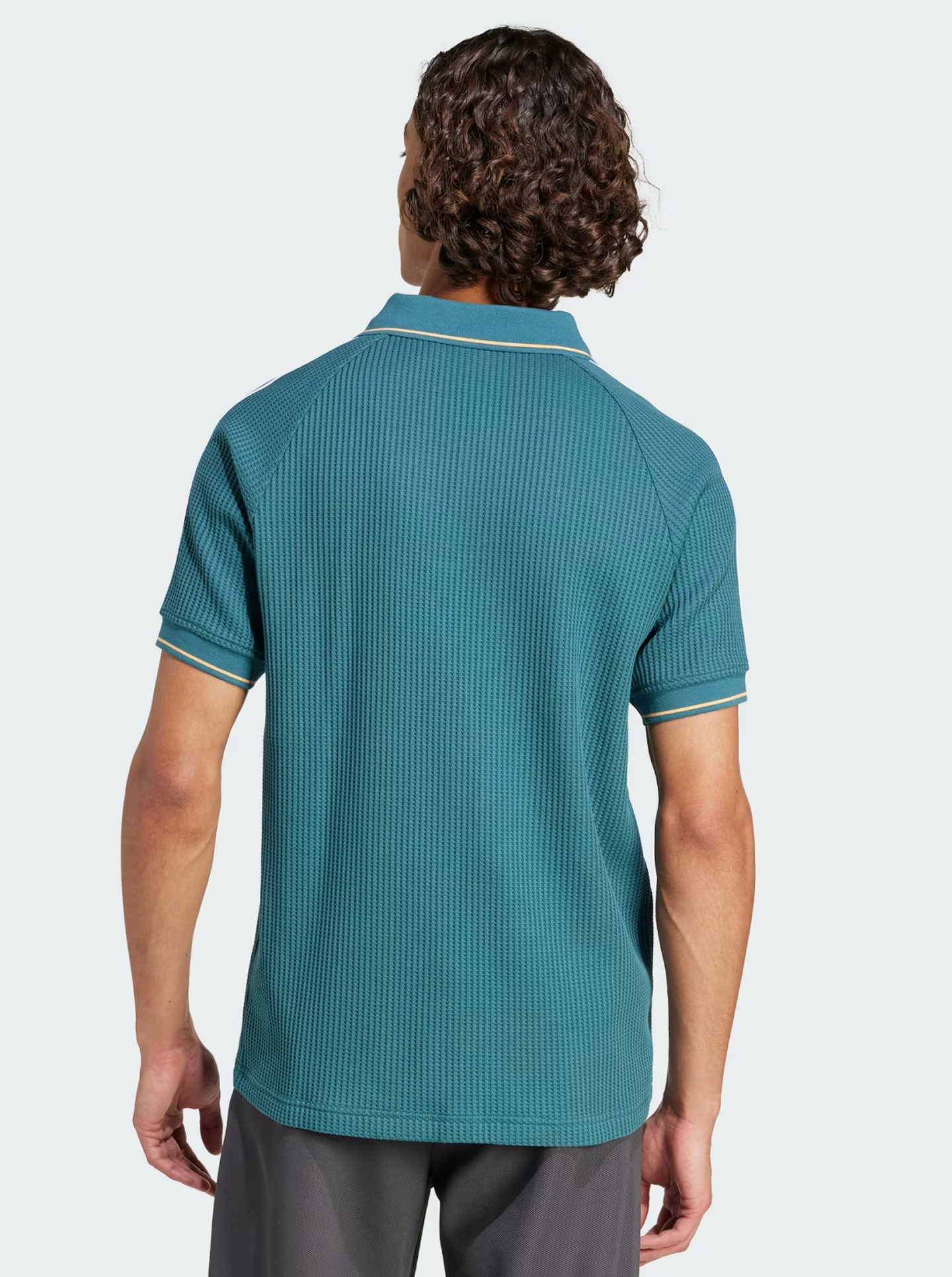 Waffle Knit Polo Shirt