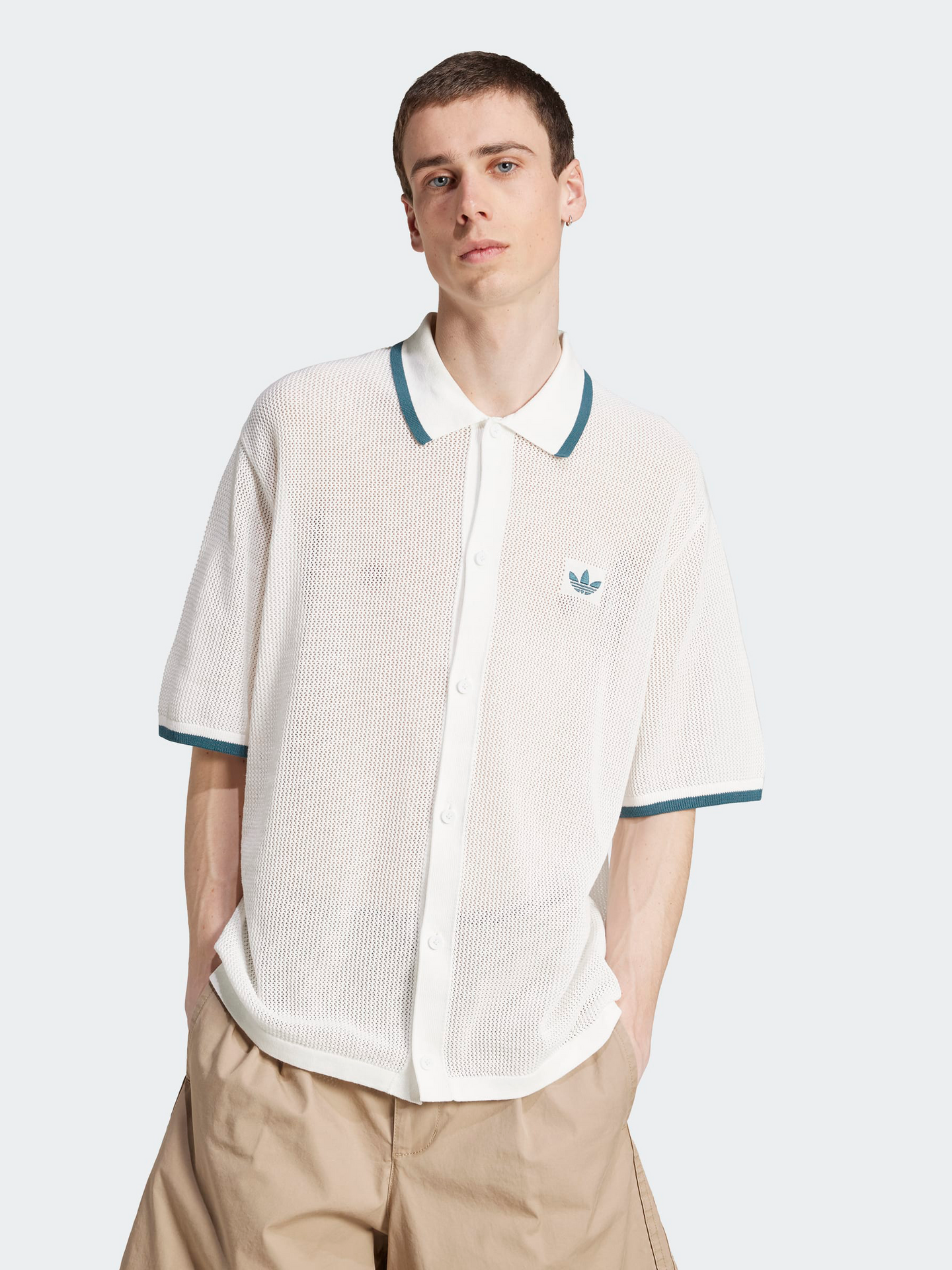 Button Down Knitted Shirt