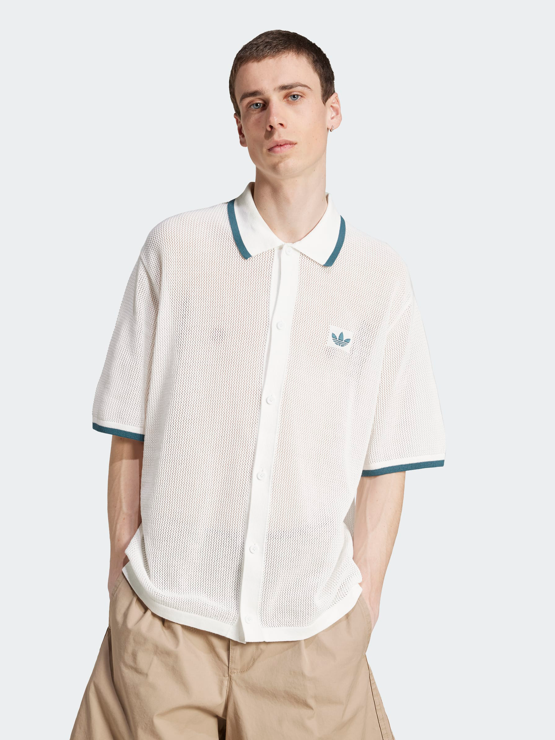 Button Down Knitted Shirt