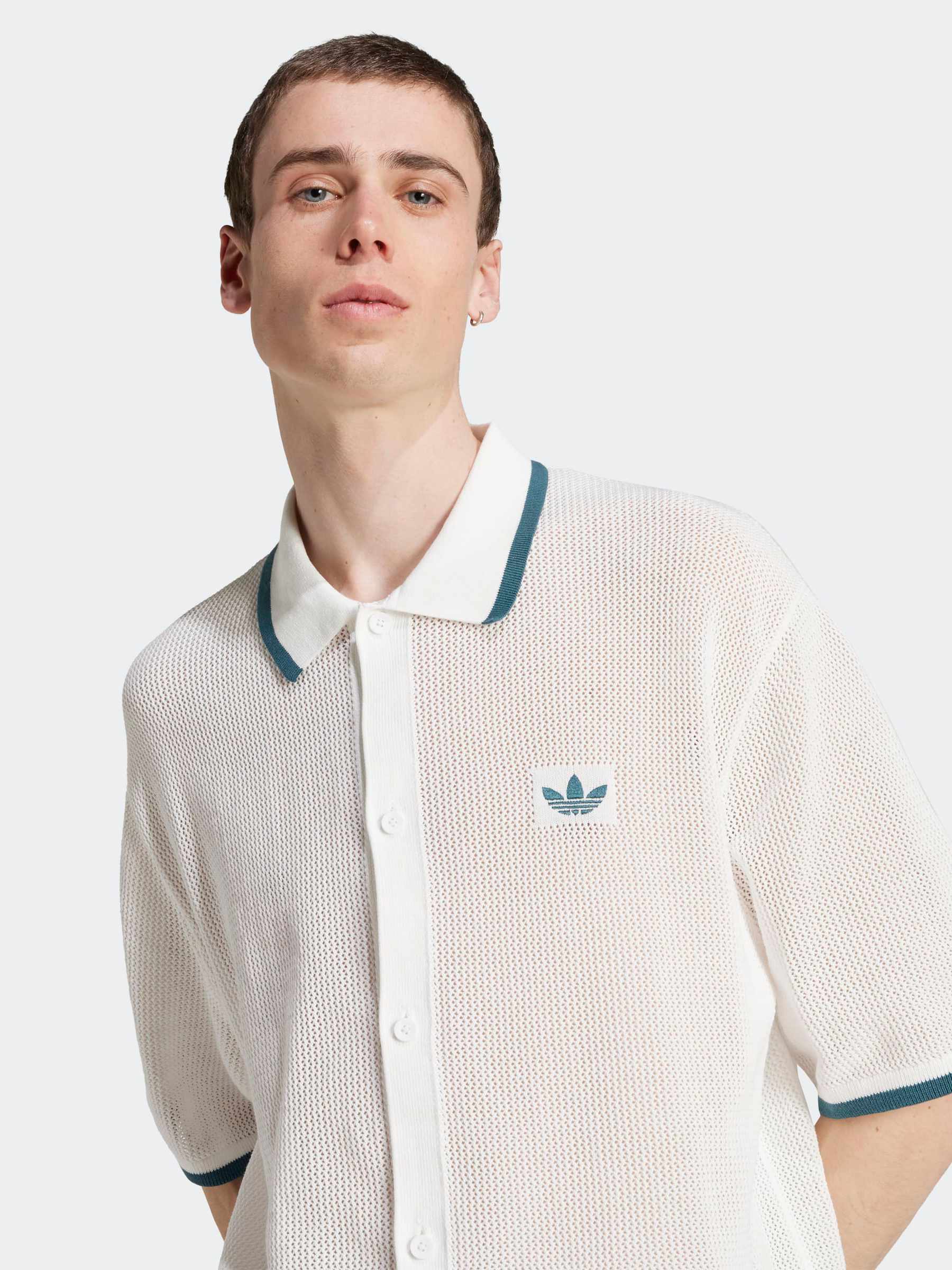 Button Down Knitted Shirt