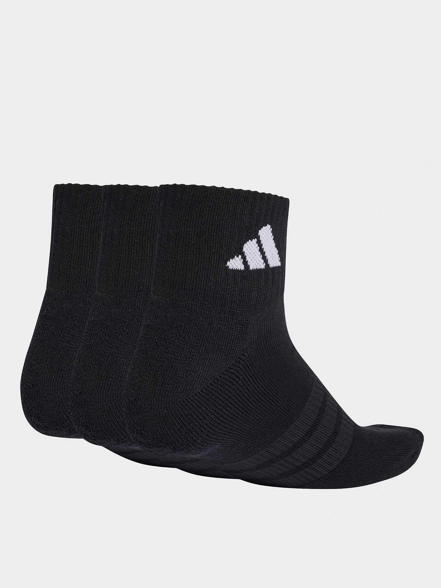 Cushioned Sportswear Ankle Socks 3 Pair Pack Unisex