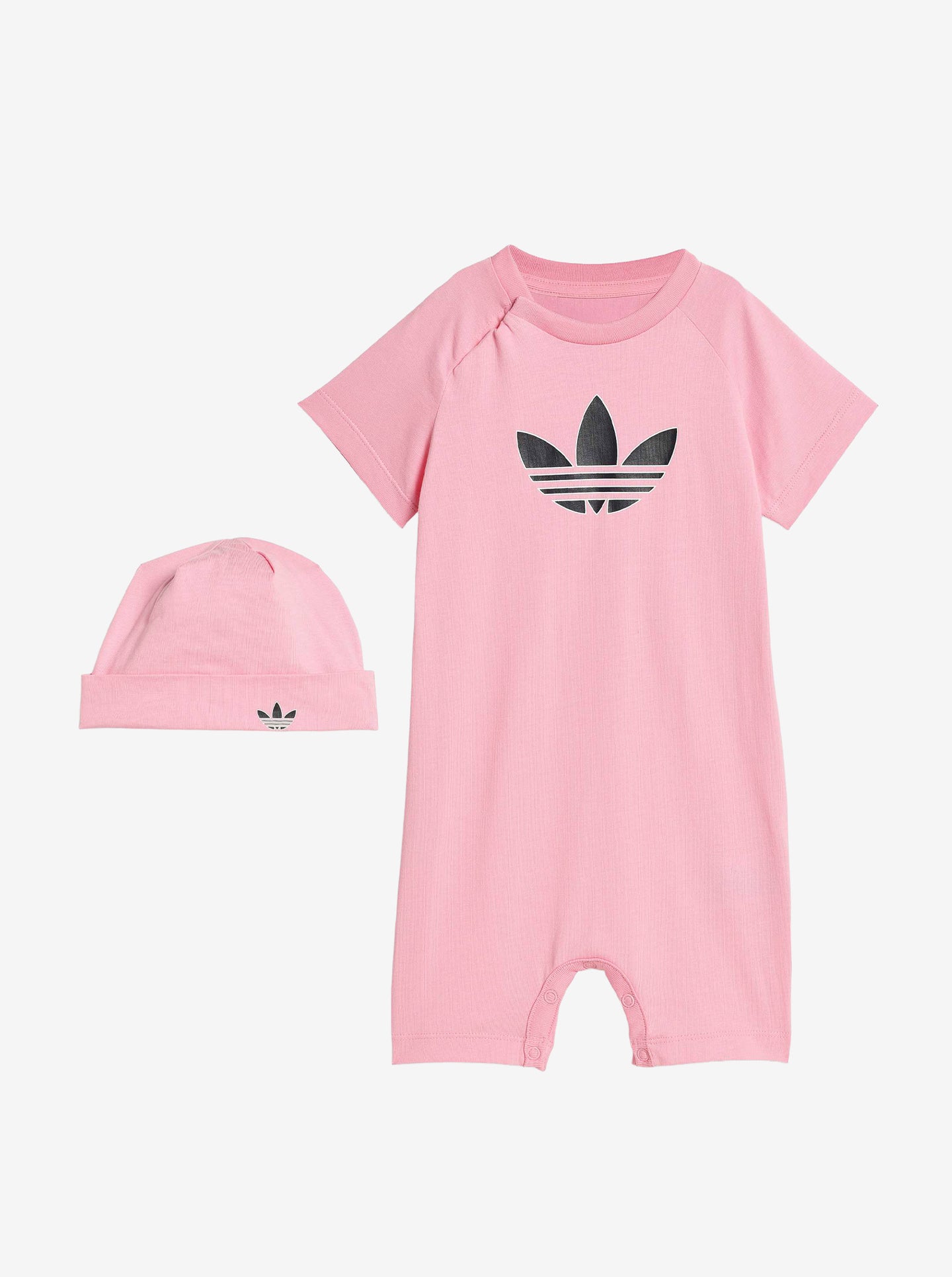 Trefoil Gift Set Jumpsuit And Beanie Infants