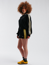 Terry Towel V-Neck Long Sleeves