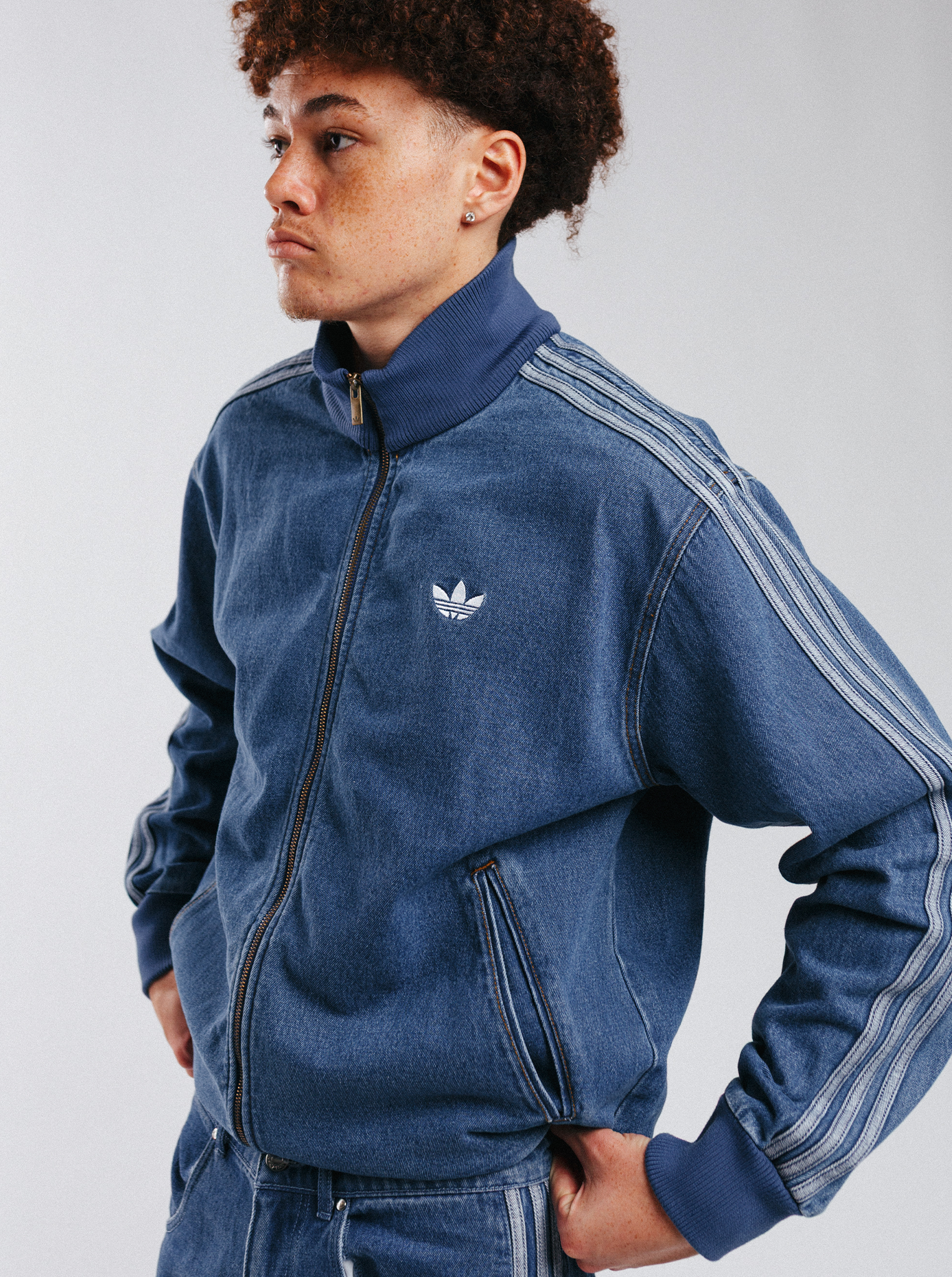 Denim Firebird Track Top – Stirling Sports