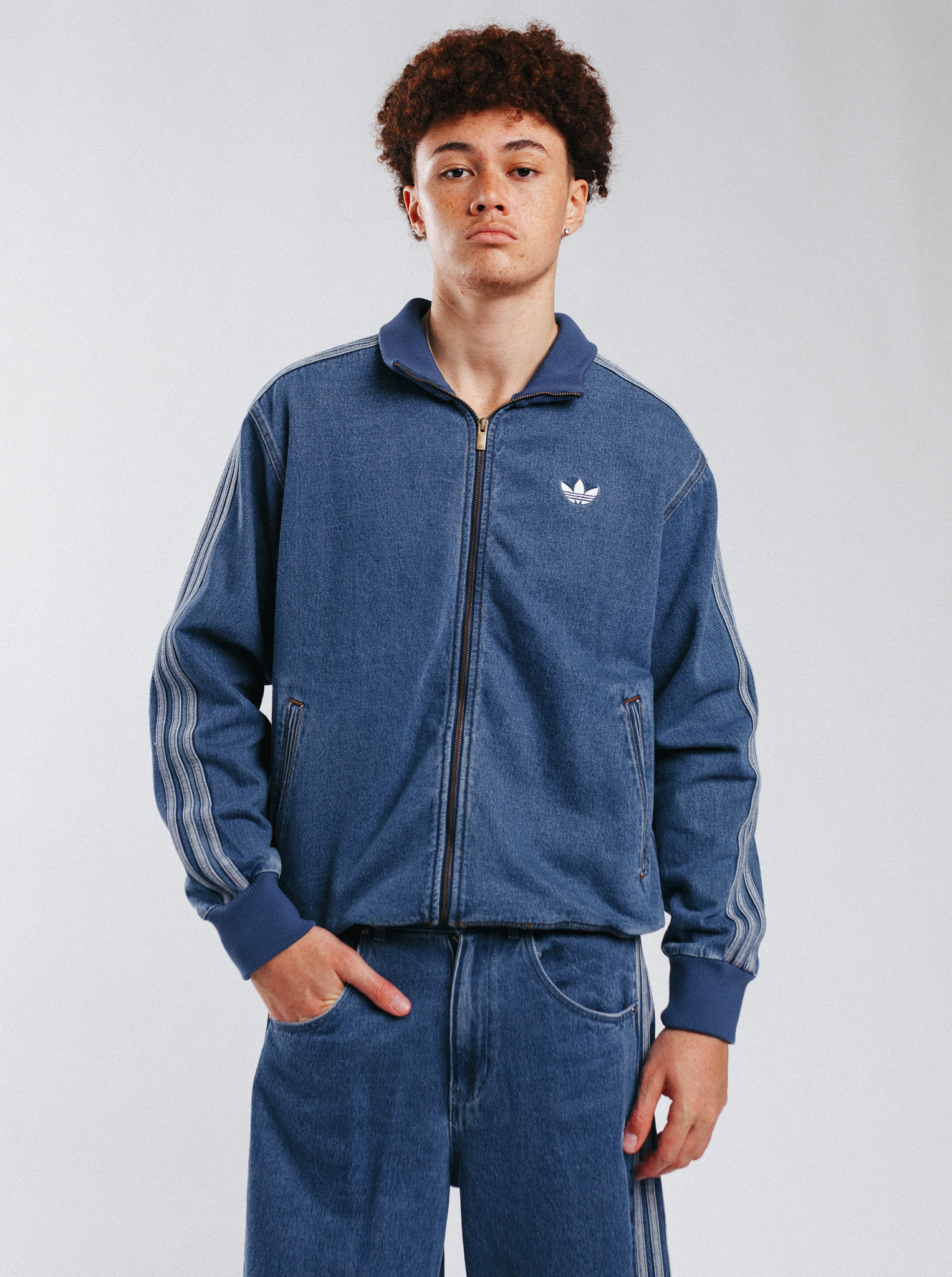 Denim Firebird Track Top – Stirling Sports