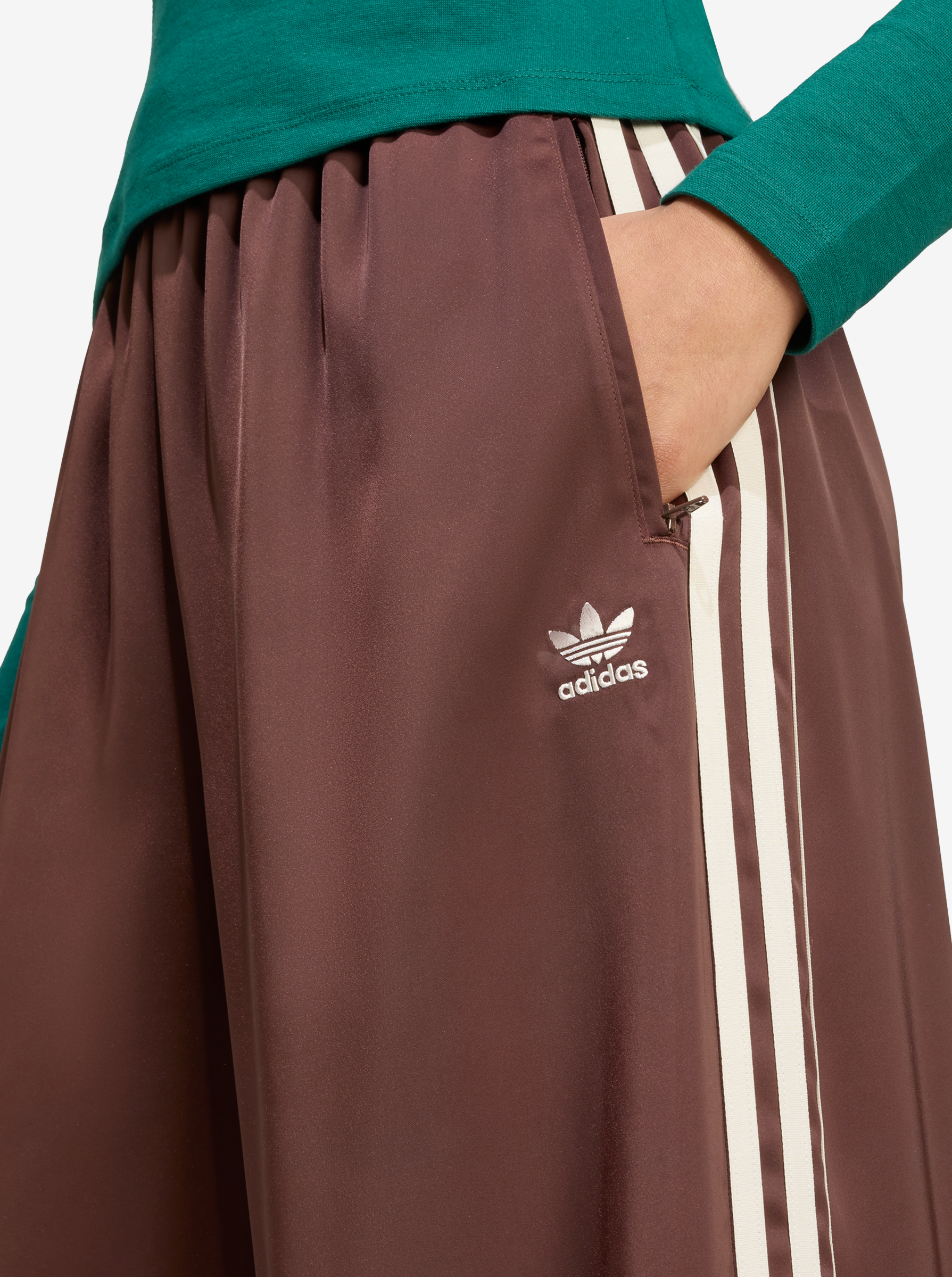 Adicolor Track Pants Satin Wide Leg