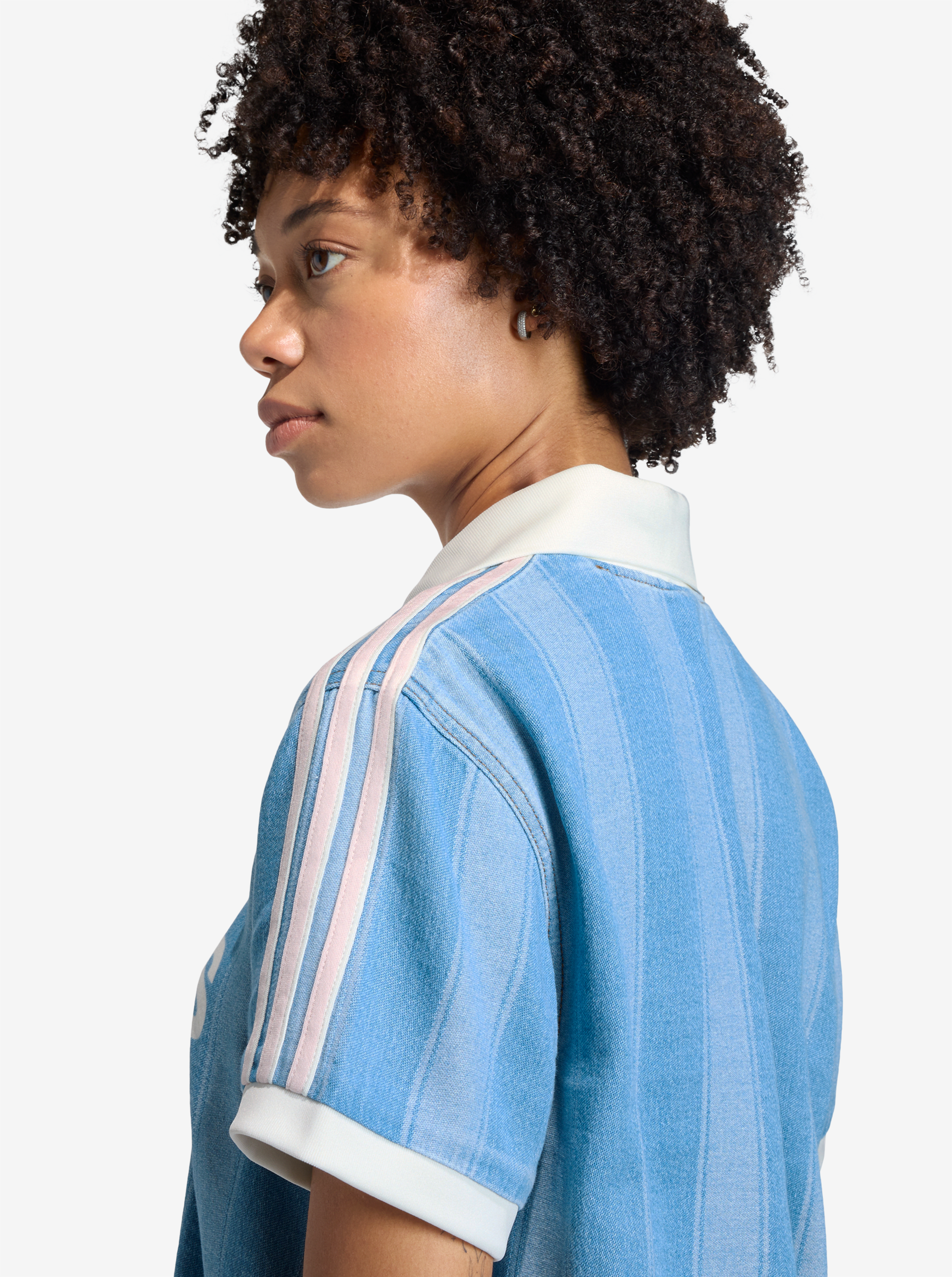 Denim Football Jersey
