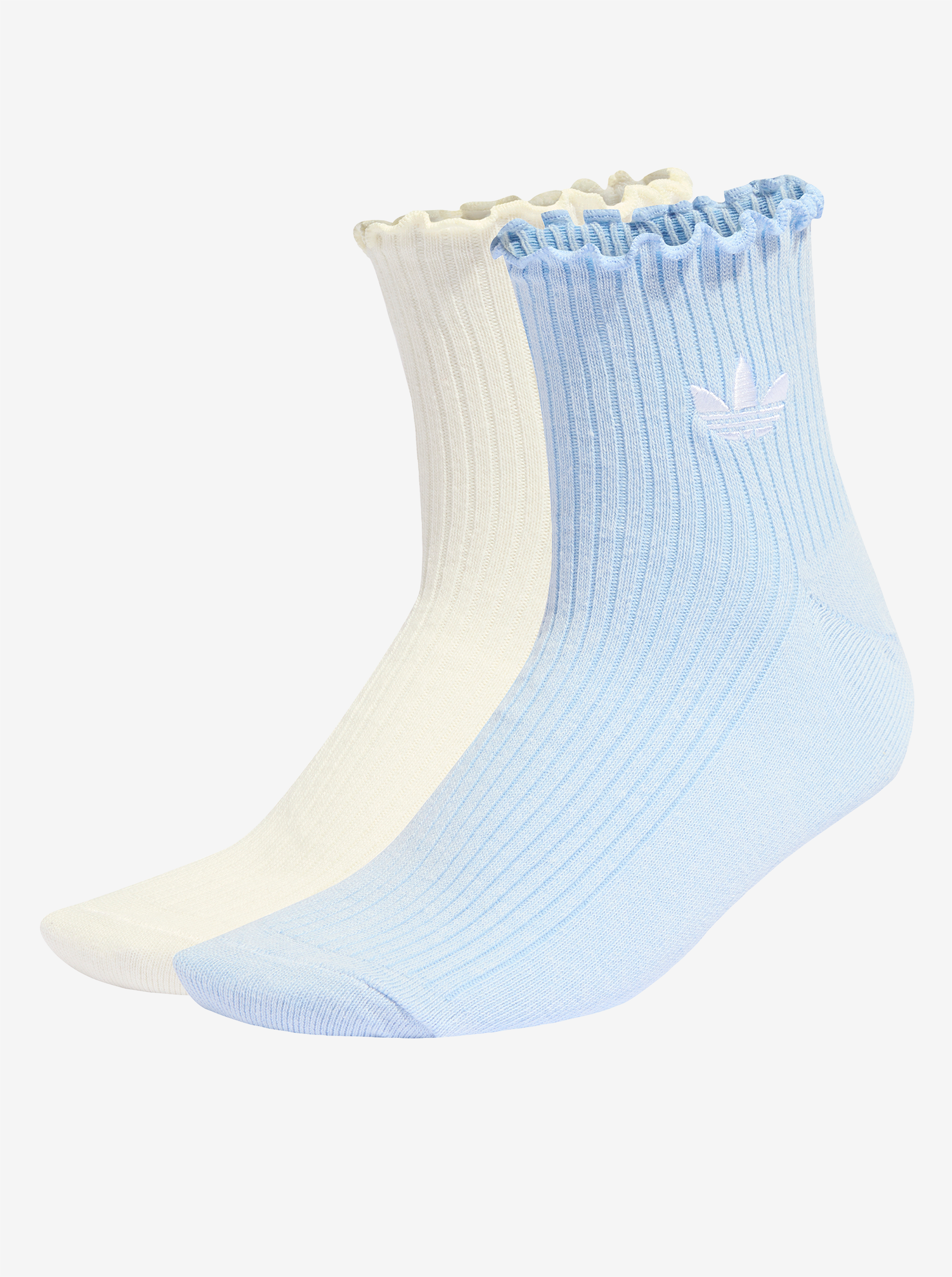Ruffle Quarter Socks 2 Pack