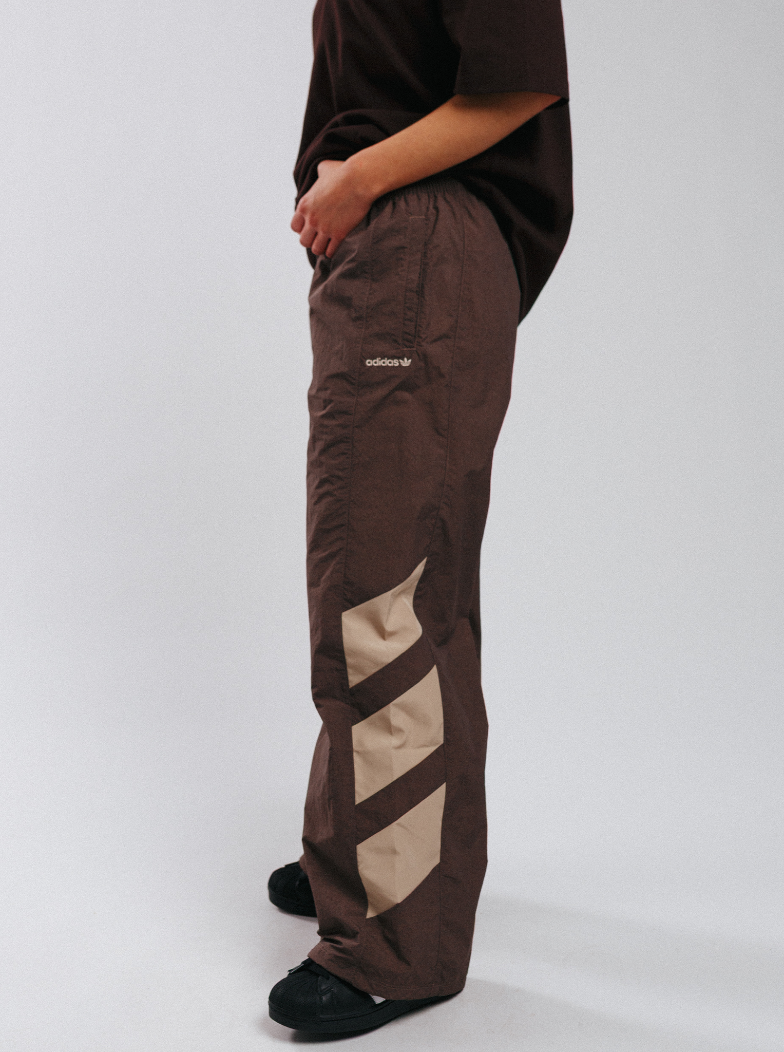 Blocked Washed Trackpants
