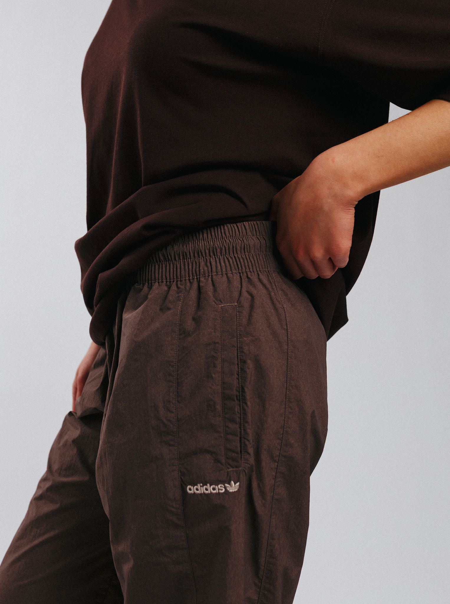 Blocked Washed Trackpants