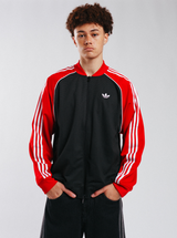 Loose Mesh Track Top