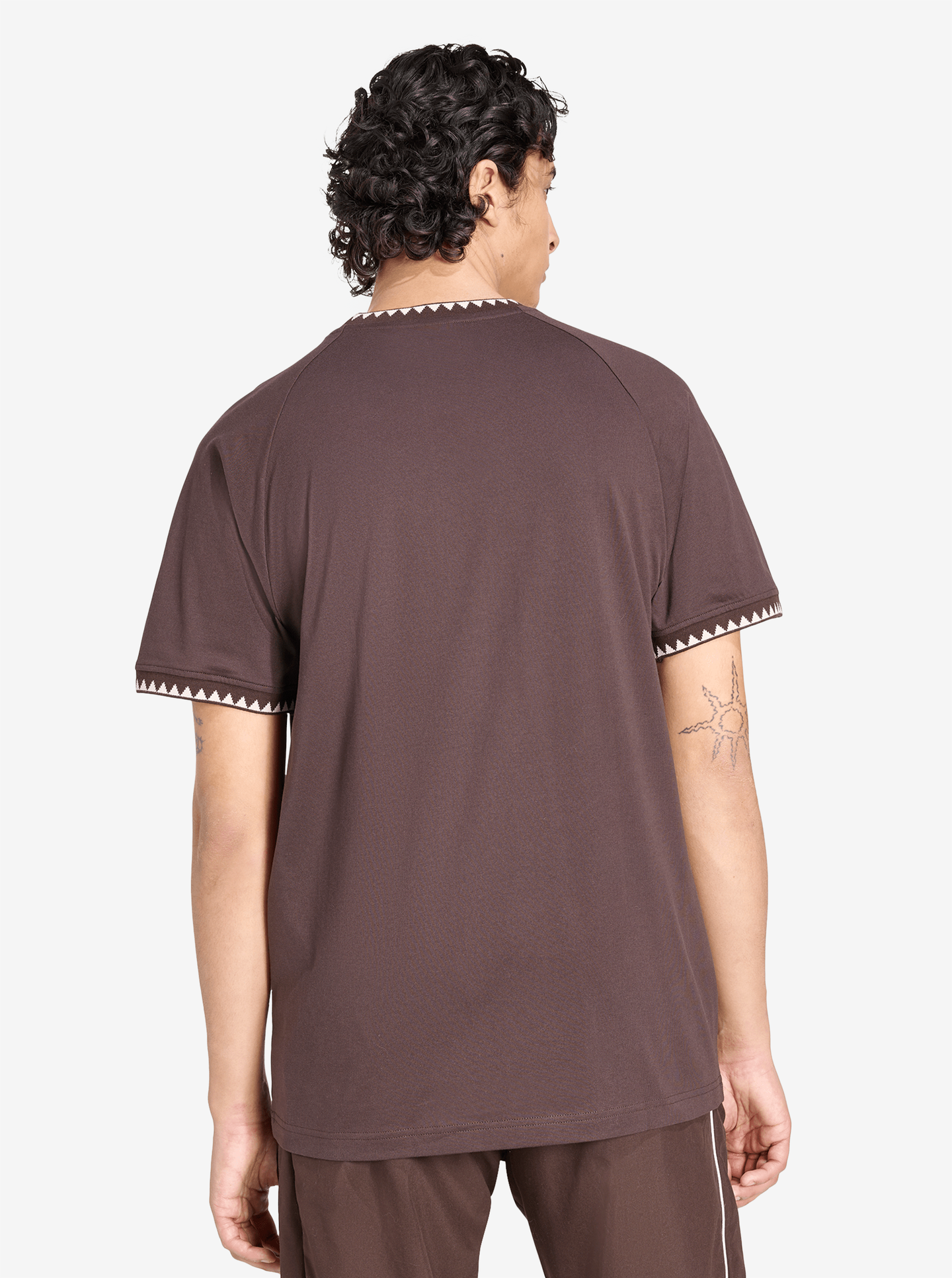Chest Stripes Engineered Collar Tee