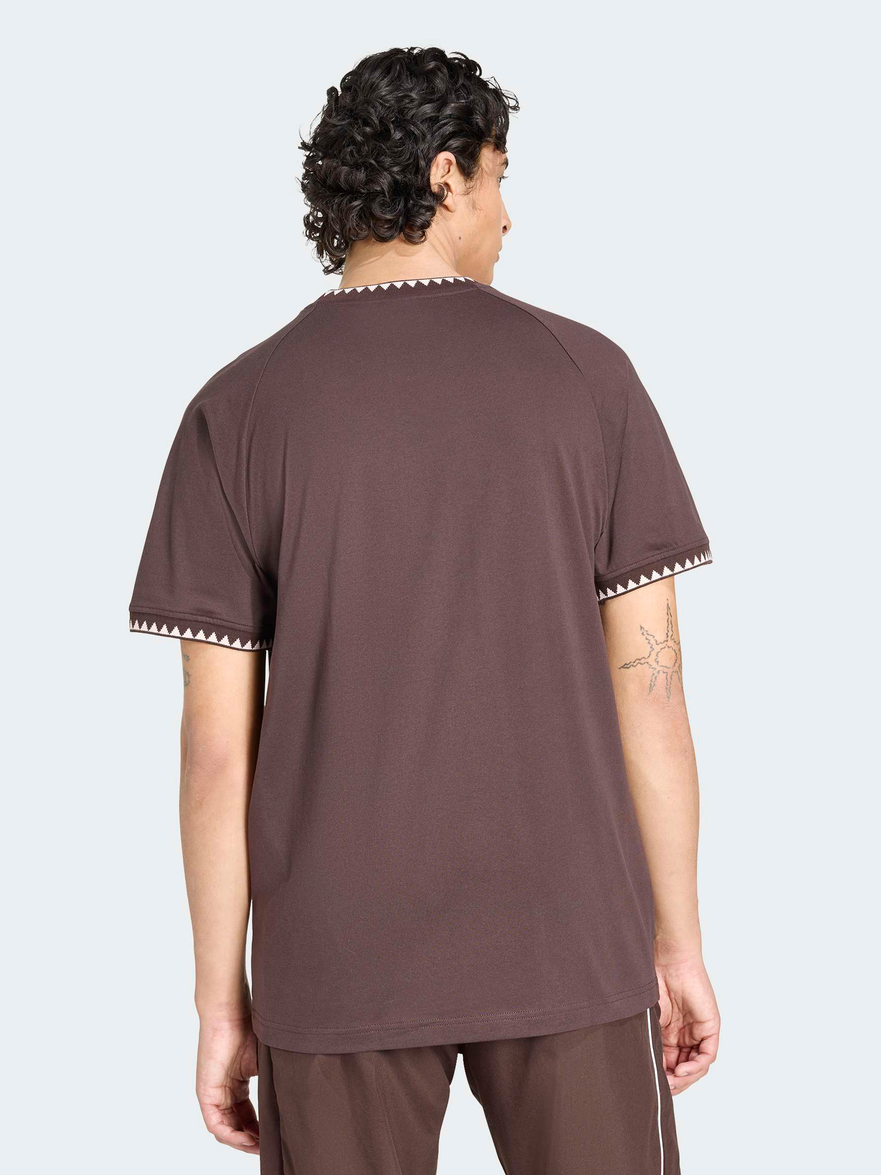 Chest Stripes Engineered Collar Tee