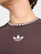 Chest Stripes Engineered Collar Tee