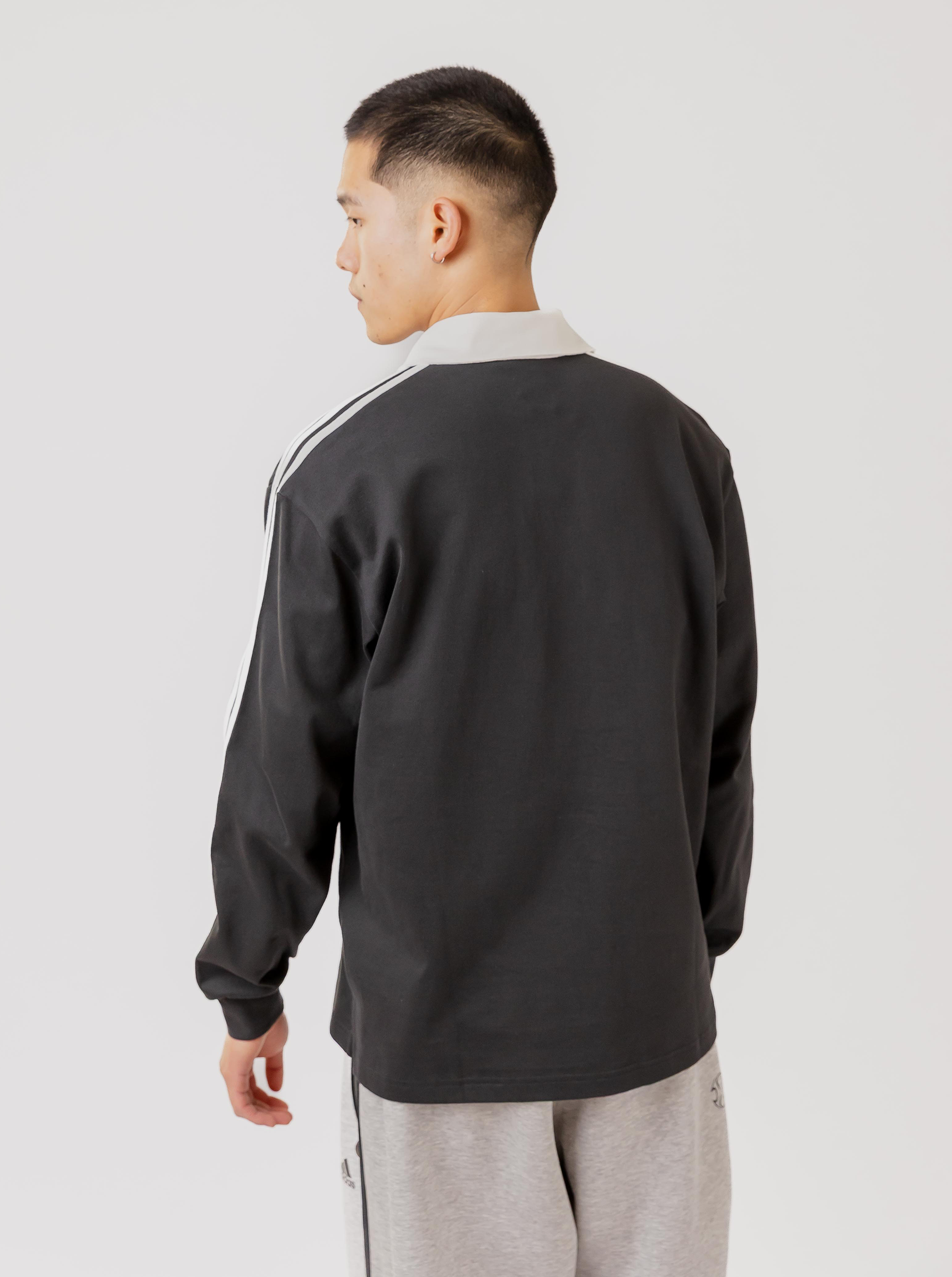 3-Stripes Rugby Longsleeve Polo