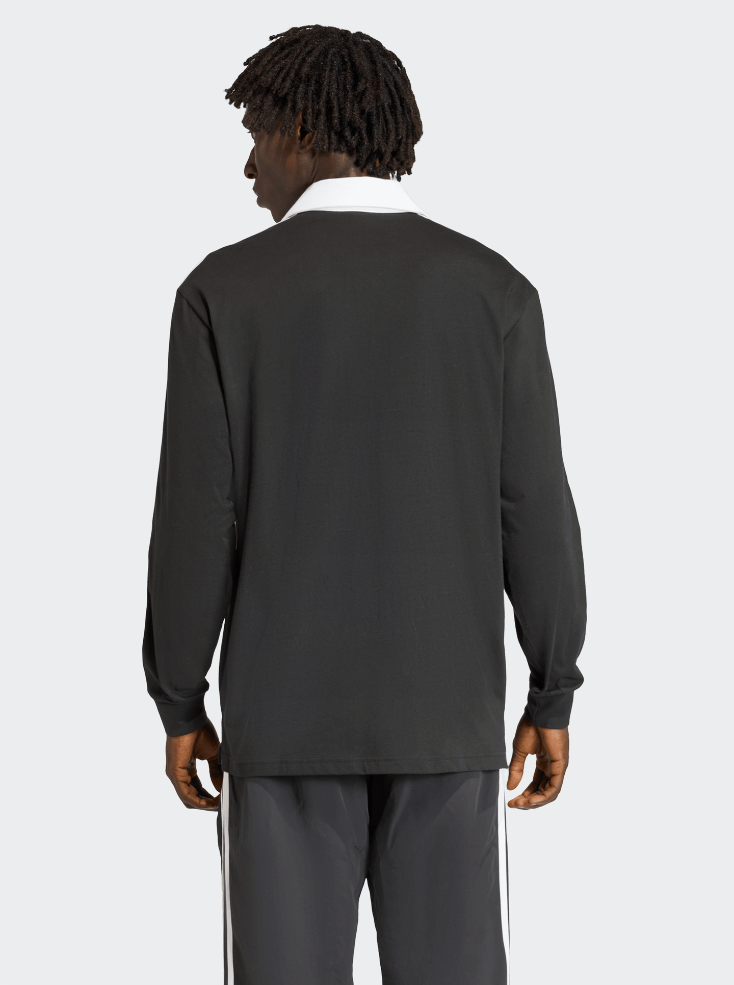 3-Stripes Rugby Longsleeve Polo