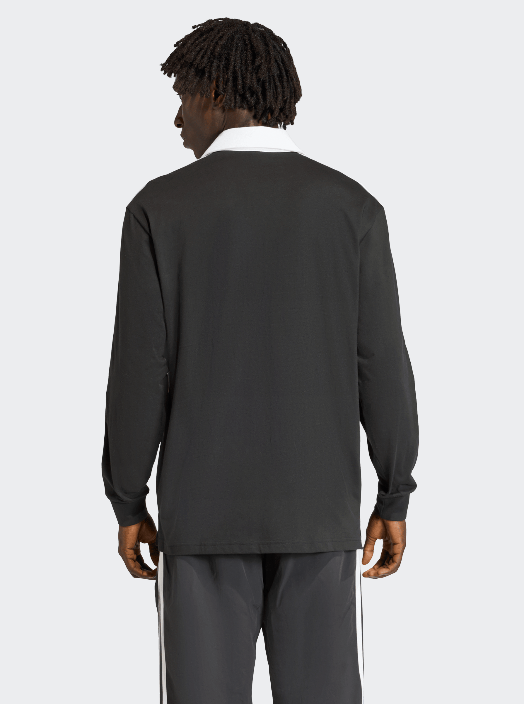 3-Stripes Rugby Longsleeve Polo