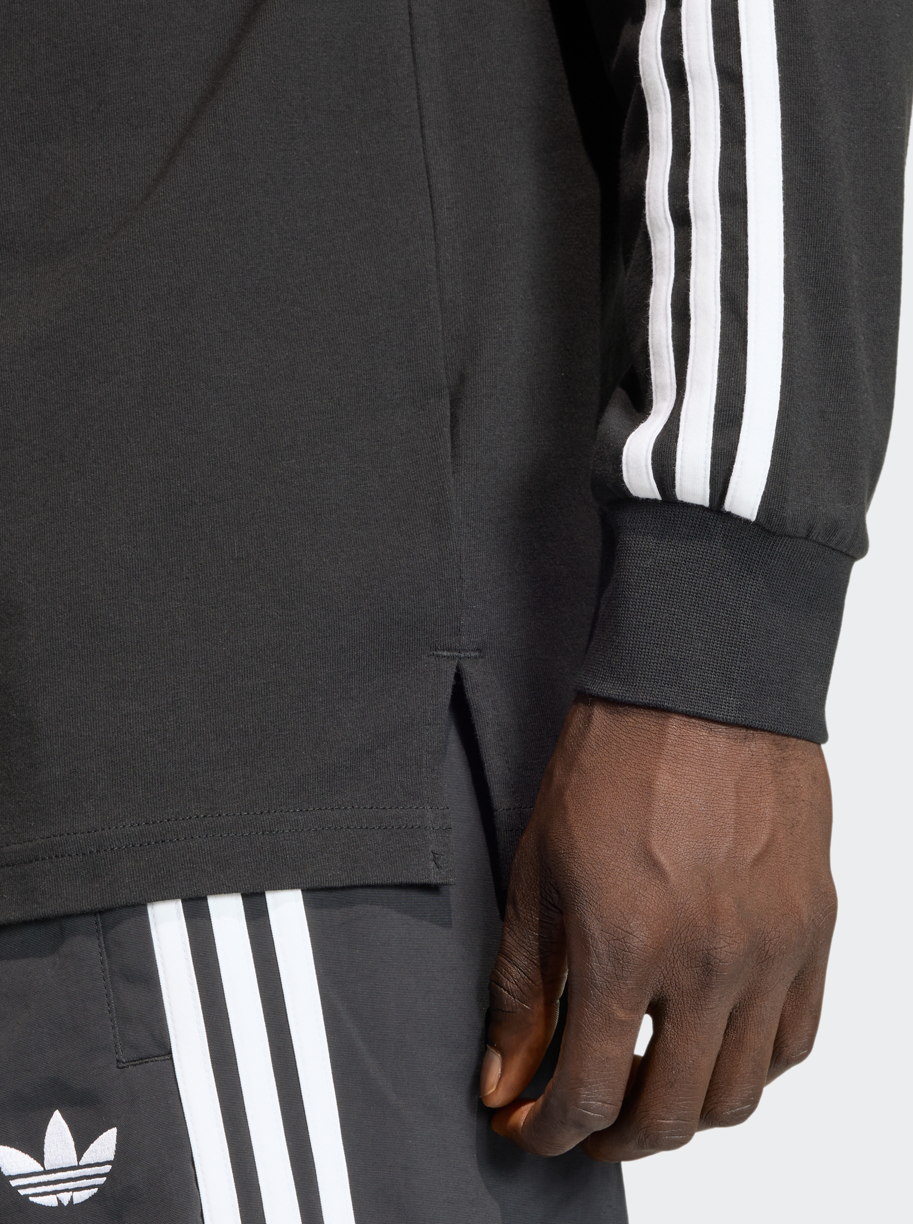 3-Stripes Rugby Longsleeve Polo