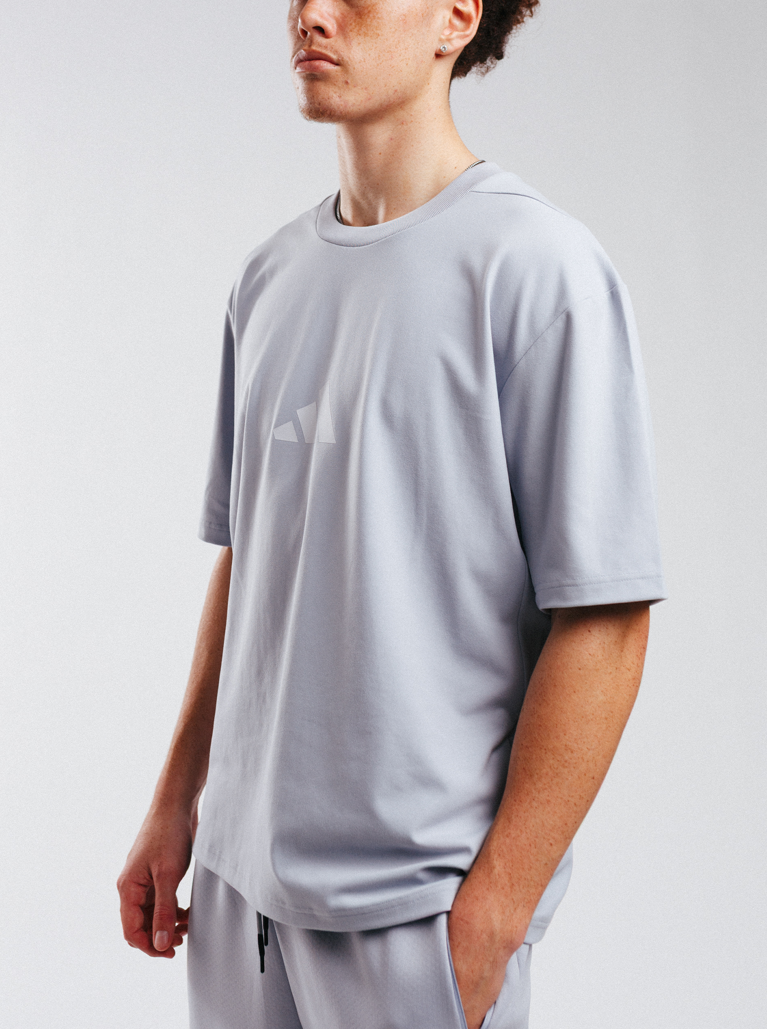 トップス dissonance NTRUL CLASSIC SHIRT GRAY Z.N.E. Loose Fit T-Shirt | Stirling Sports NZ