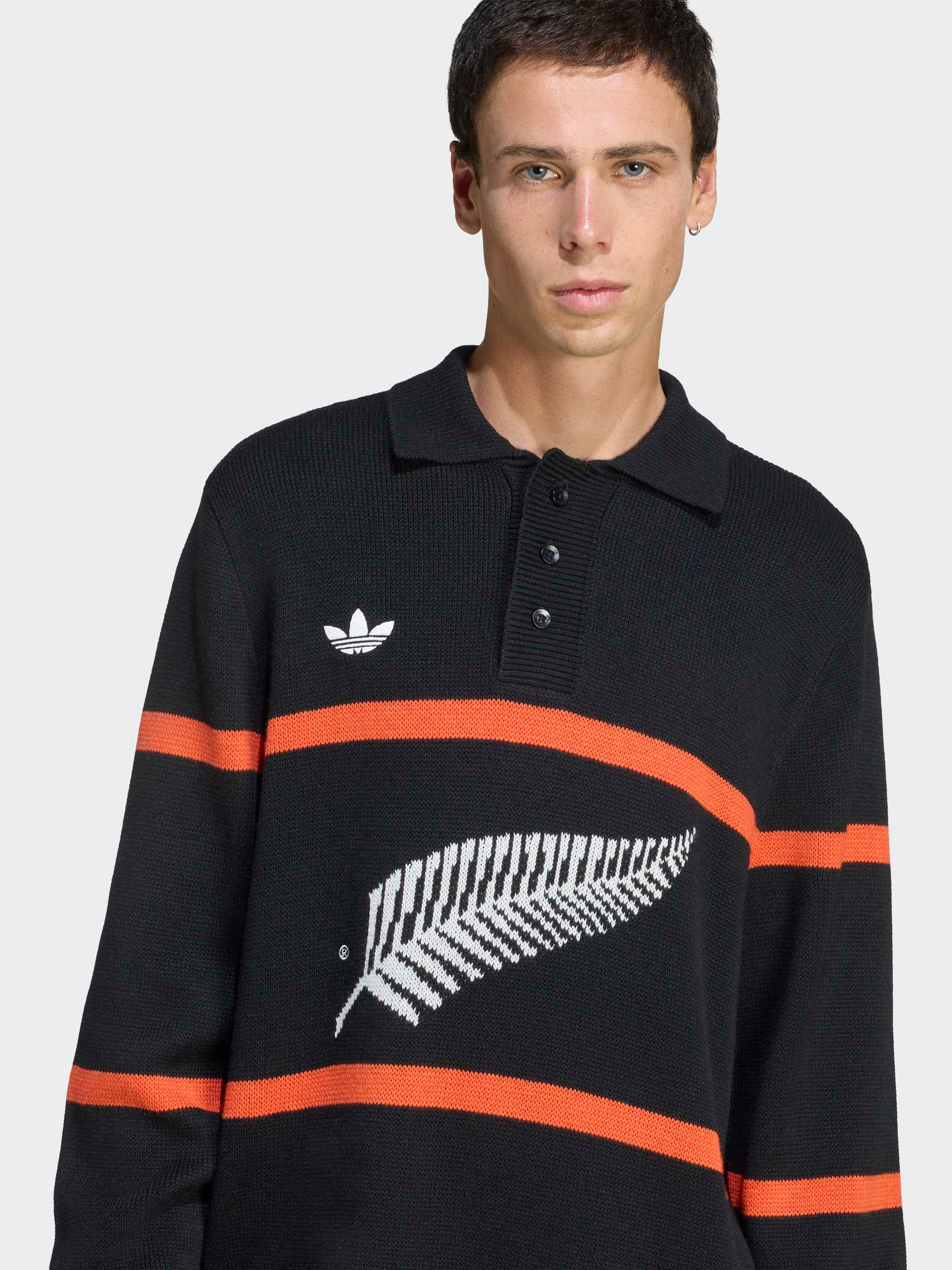* EMBARGOED 1ST OCT* All Blacks Knitted Polo