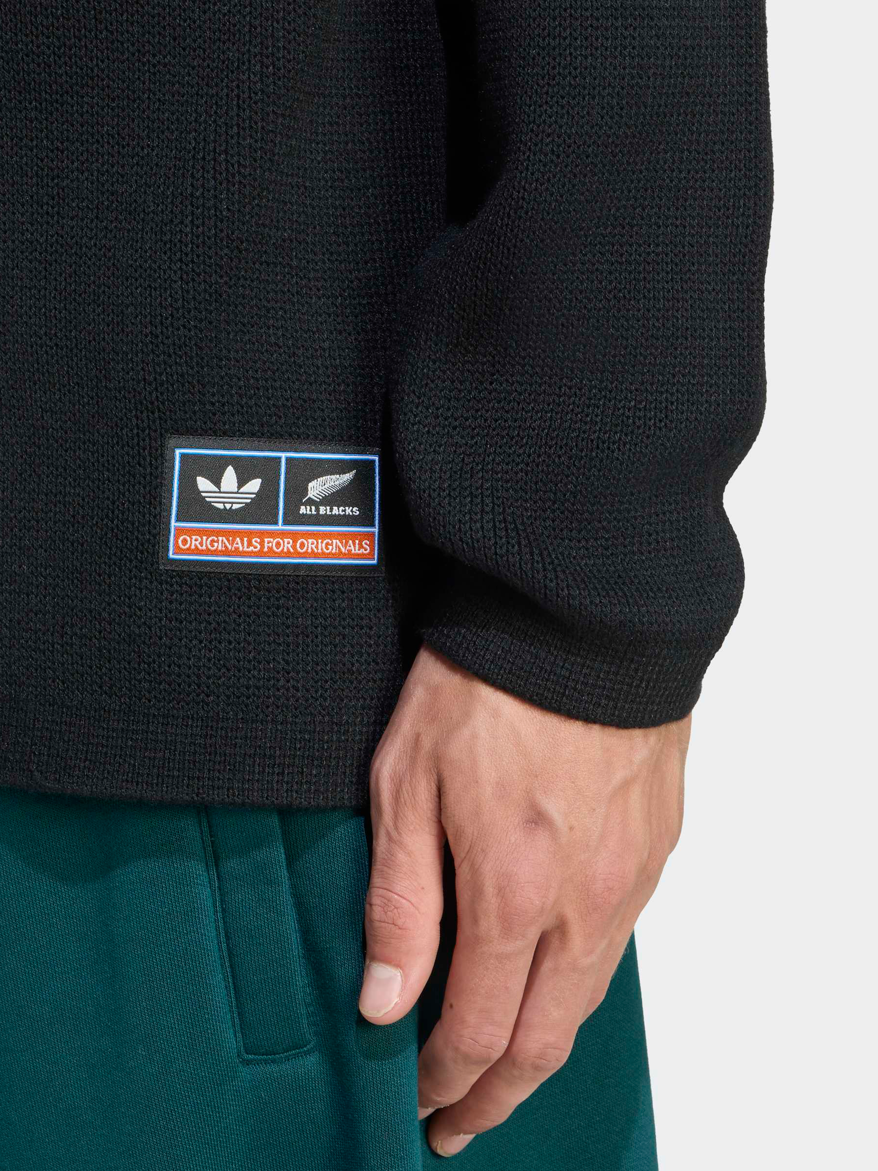 * EMBARGOED 1ST OCT* All Blacks Knitted Polo