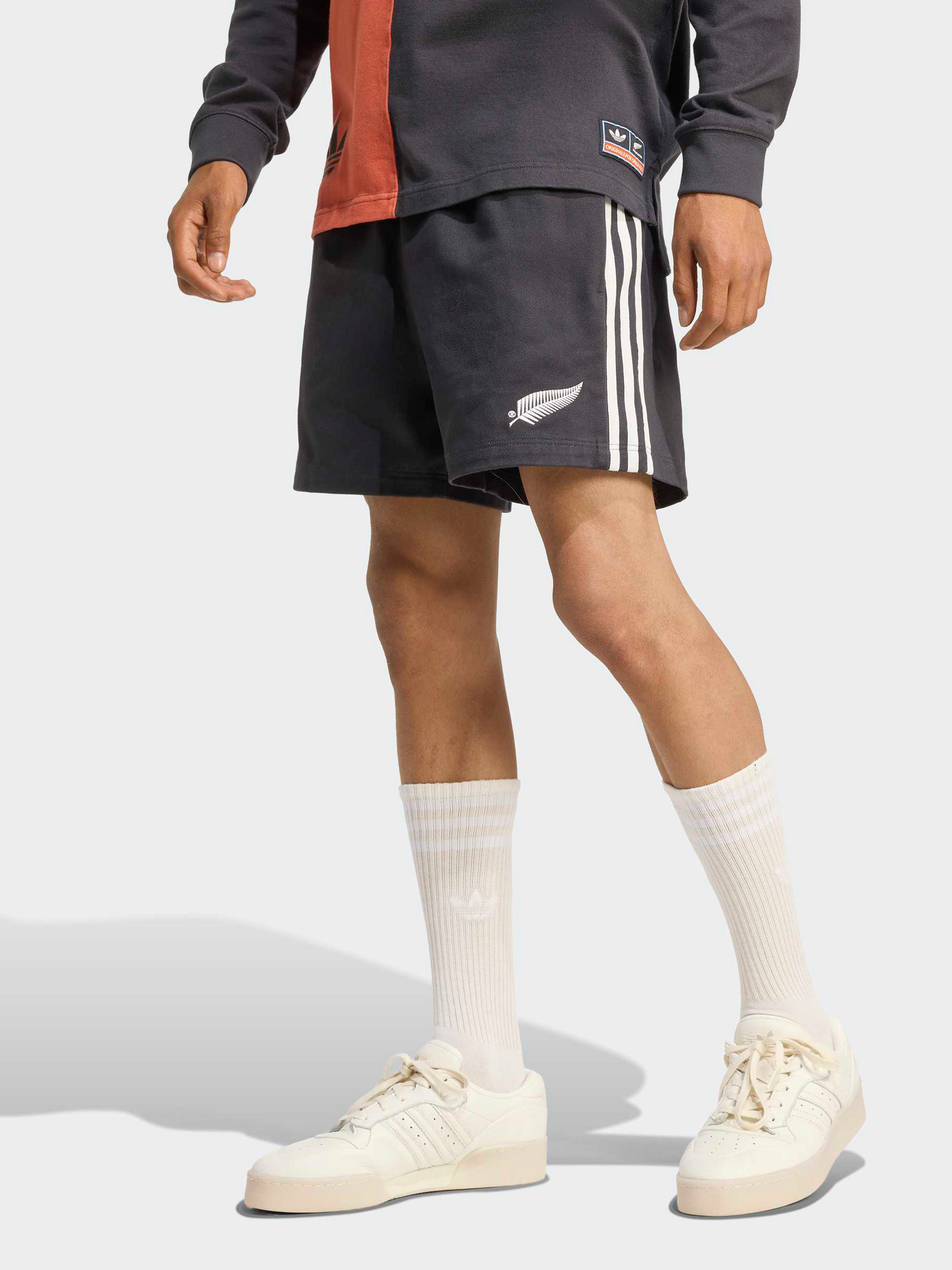 * EMBARGOED 1ST OCT* All Blacks Classic Rugby Shorts