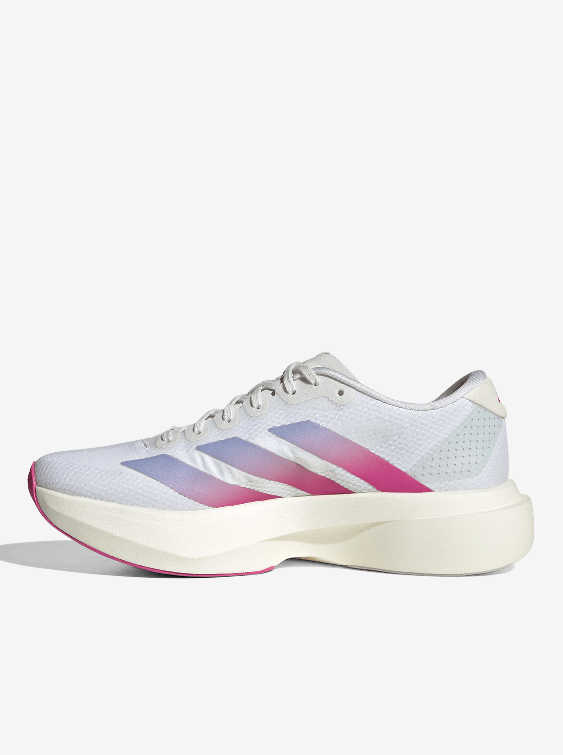 Adidas W Adizero EVO SL Woven - Ftwr White/Lucid Fuchsia/Violet Tone