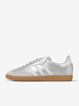 Adidas J Samba OG - Silver Met./Ftwr White/Gum 2