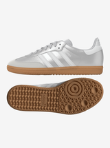 Adidas J Samba OG - Silver Met./Ftwr White/Gum 2