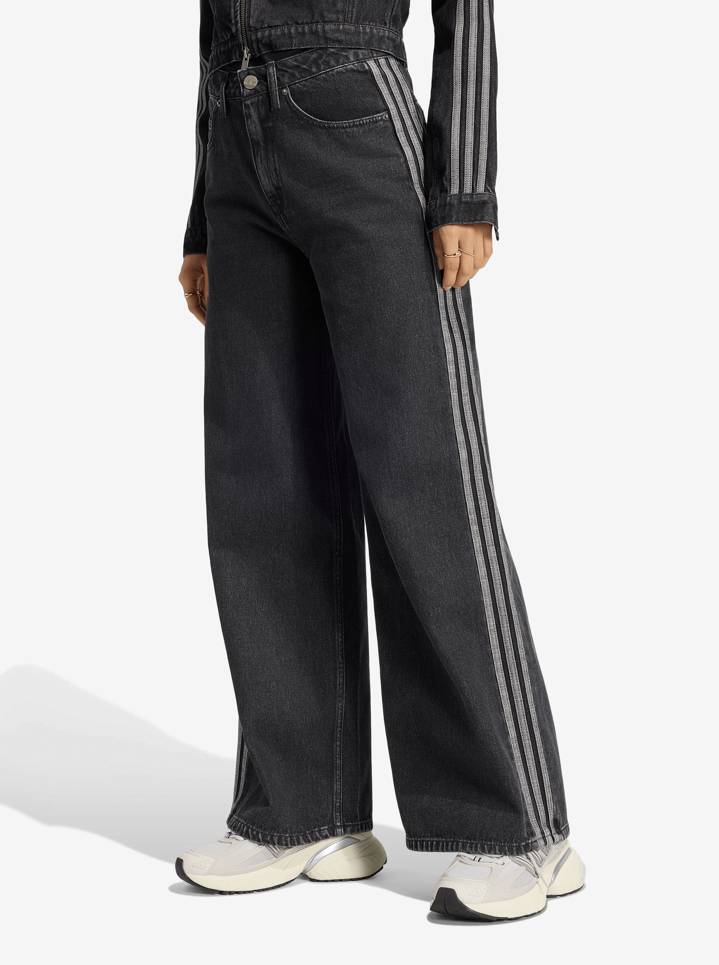 Wide Leg High Rise Pant