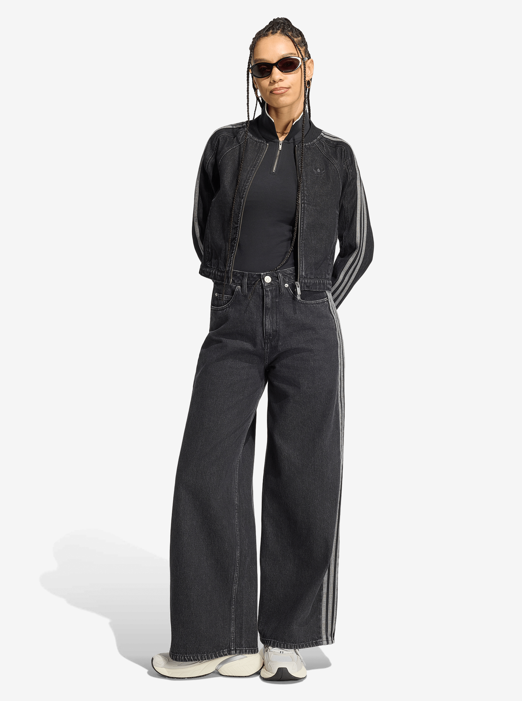 Wide Leg High Rise Pant