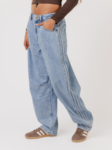 Barrel Leg Denim Pant